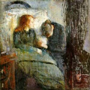 munch - la bambina malata -